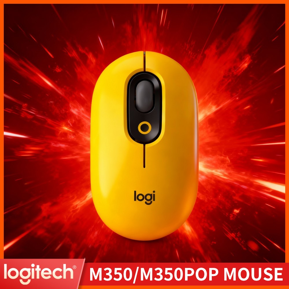 Gaming Console Logitech - Eco-Friendly Logitech M350 POP Mouse Recycled