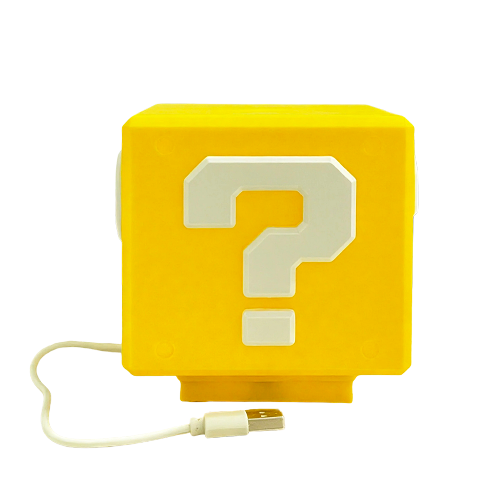 Gaming Console Design - 2026Question Block Lamp with Sound Effects