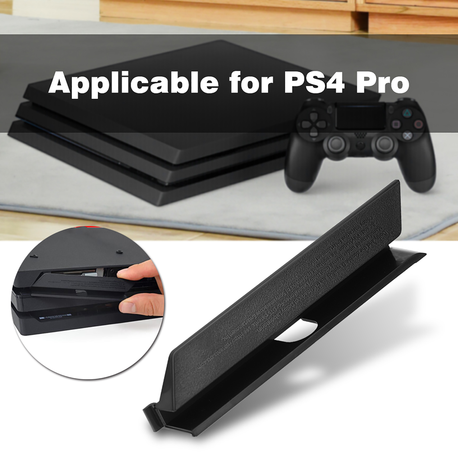 Gaming Console Design - Black Plastic HDD Hard Drive Slot