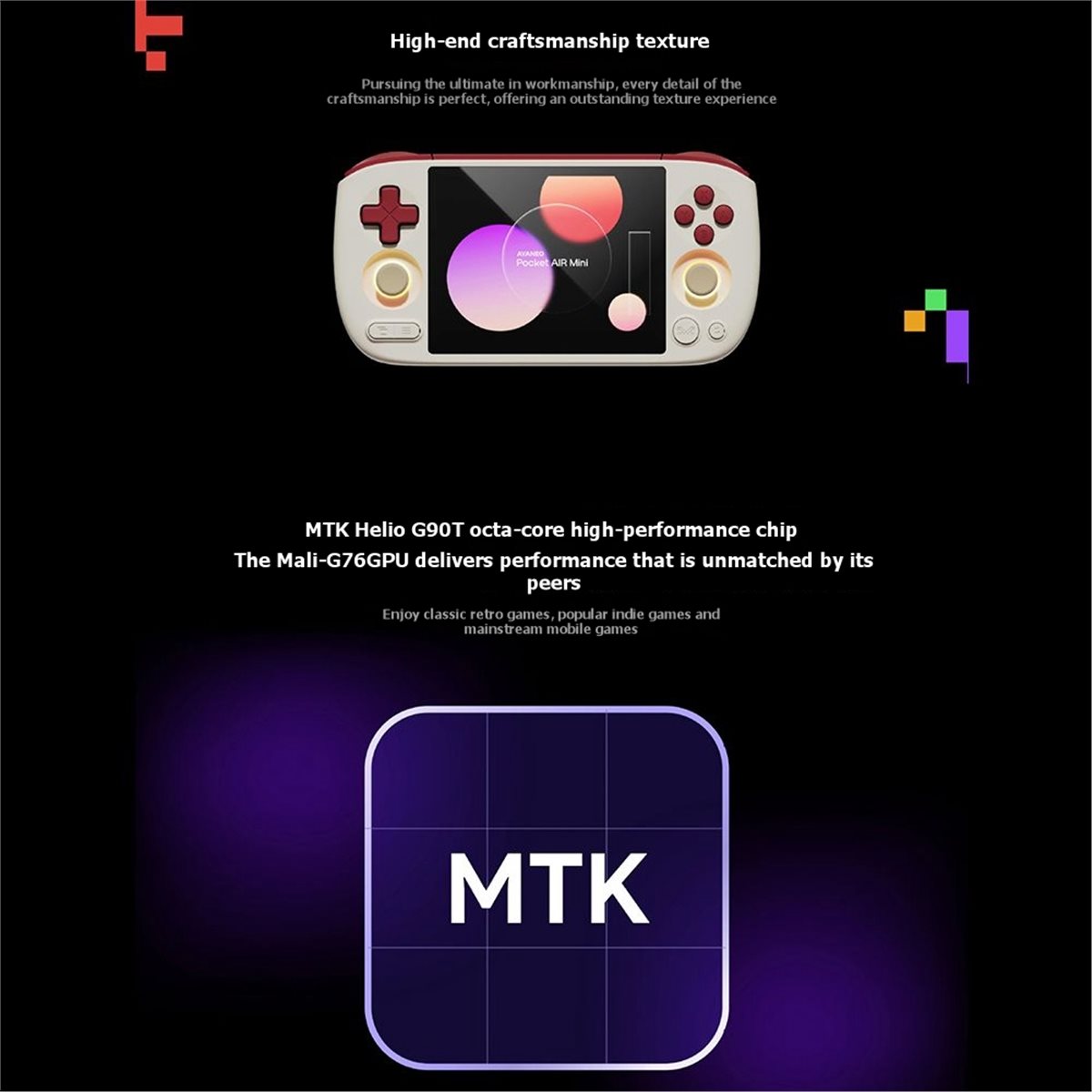 ■★New Arrival Fashion  AIR Min - đánh giá và giá Gaming Console Retro Handheld