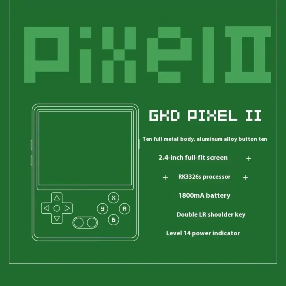 Games 2025 GKD Pixel 2 Metal H - đánh giá và giá Gaming Console Under 5000