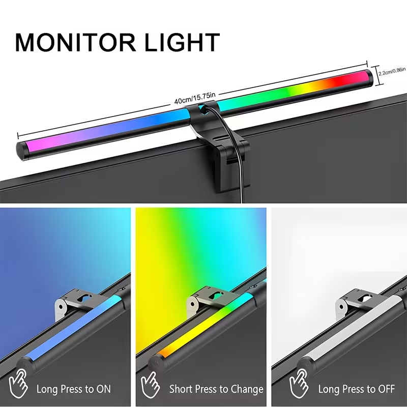 USB Powered LED Monitor Light  - đánh giá và giá Led Gaming Light Strip