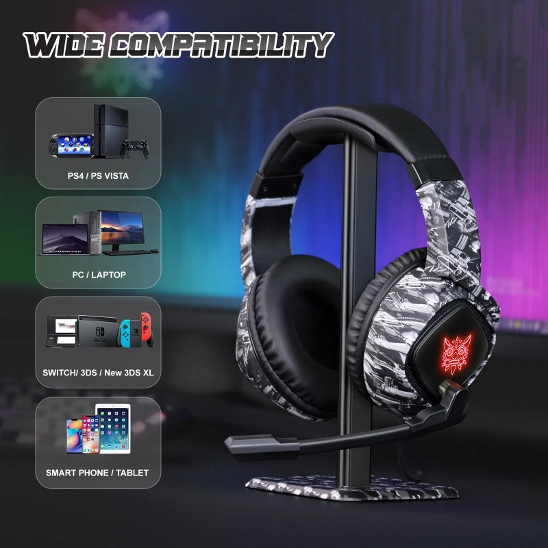 ONIKUMA K19 Gaming Headset Wir - đánh giá và giá Gaming Console Tower