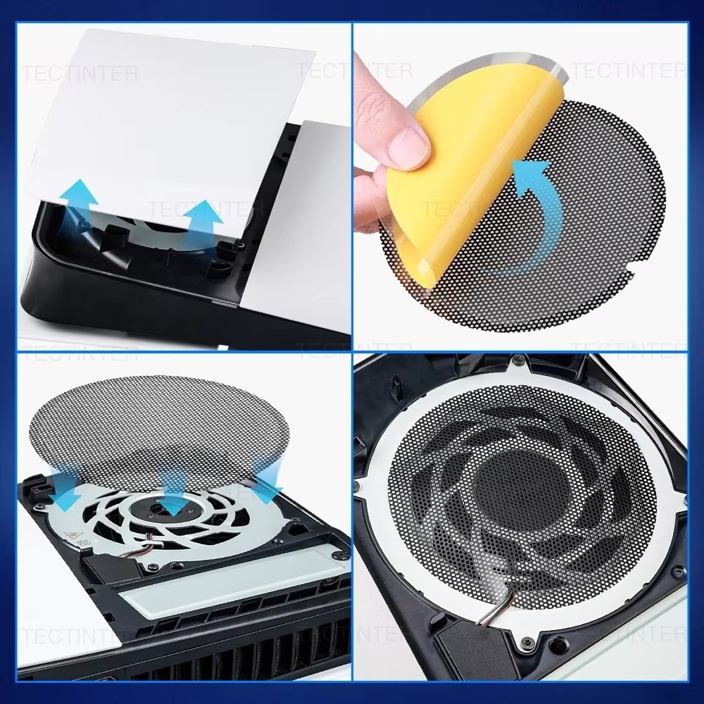 2/4Pcs Breathable Dust Filter  - đánh giá và giá Gaming Console Design