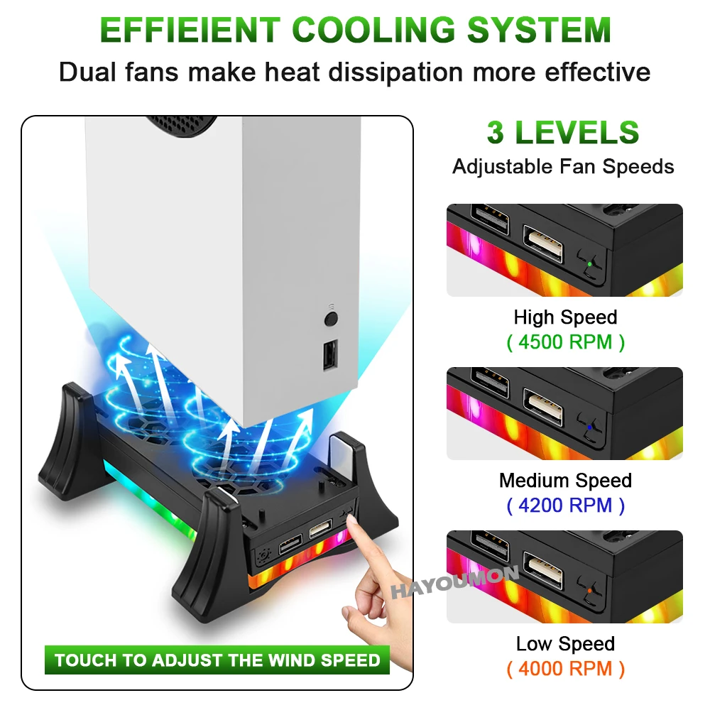 White Game Console Holder Cool - đánh giá và giá Console Cooling Fan