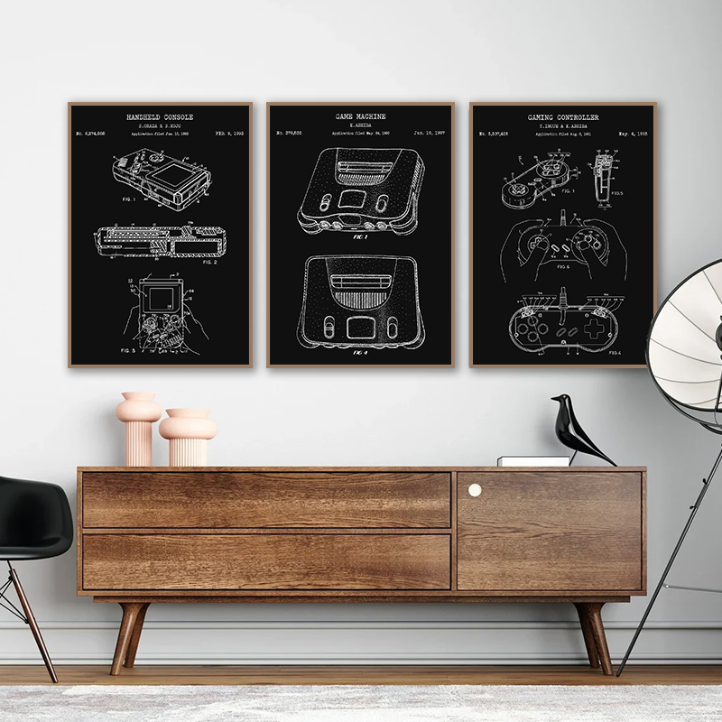 Vintage Game Console Blueprint - đánh giá và giá Gaming Console Tower