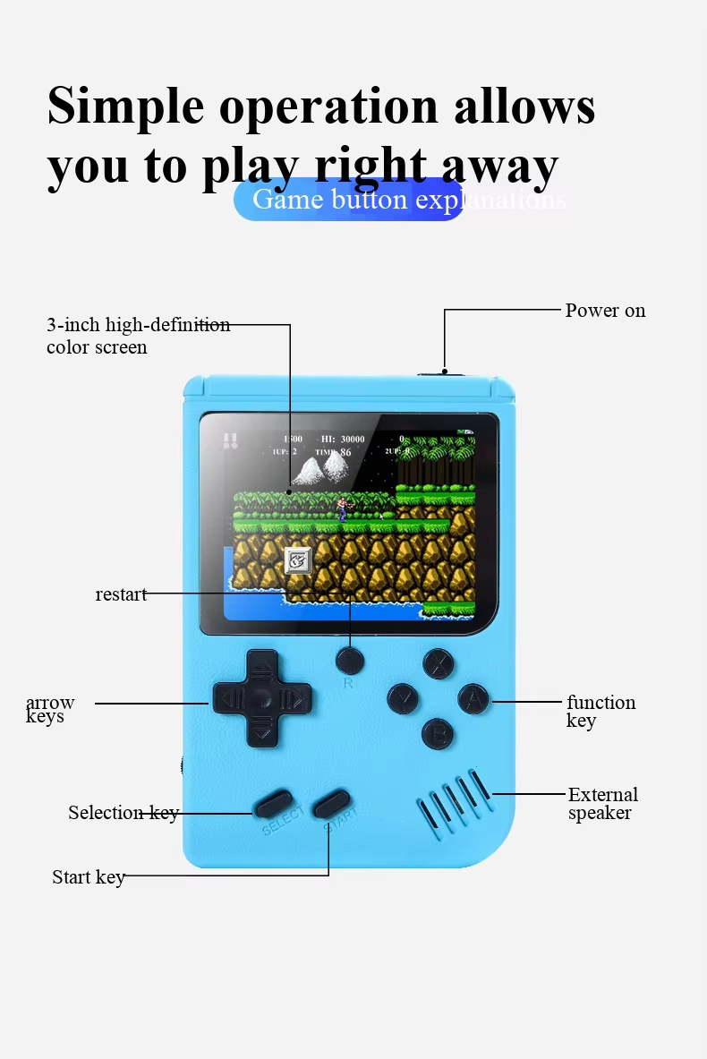 400 In 1 MINI Games Handheld G - đánh giá và giá Gaming Console Retro Handheld
