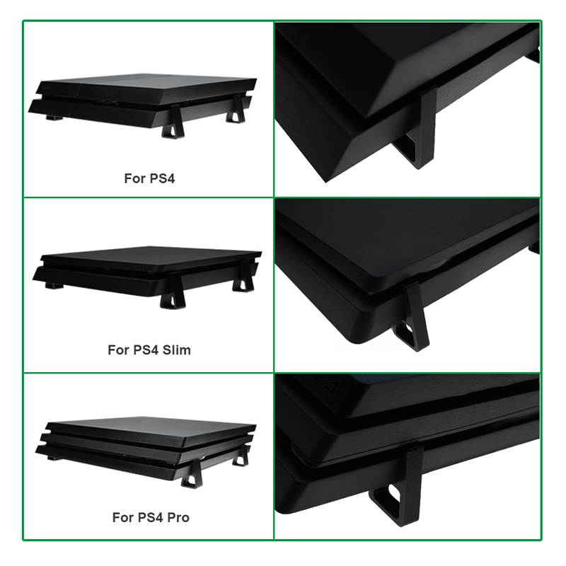 4Pcs Cooling Horizontal Holder - đánh giá và giá Gaming Console Design
