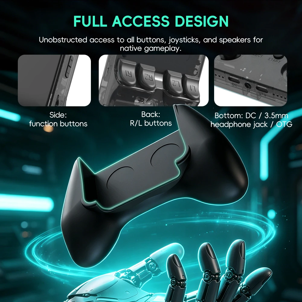 Data Frog R36S Game Grip Ergon - đánh giá và giá Gaming Console Retro