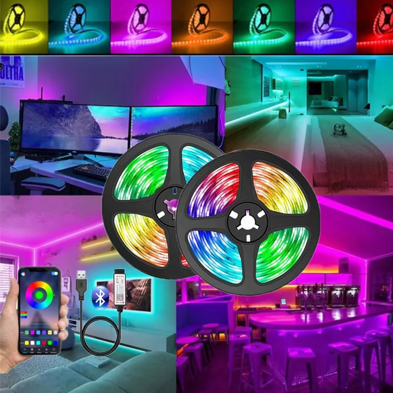 USB Led Strip Lights DC 5V RGB - đánh giá và giá Led Gaming Light Strip