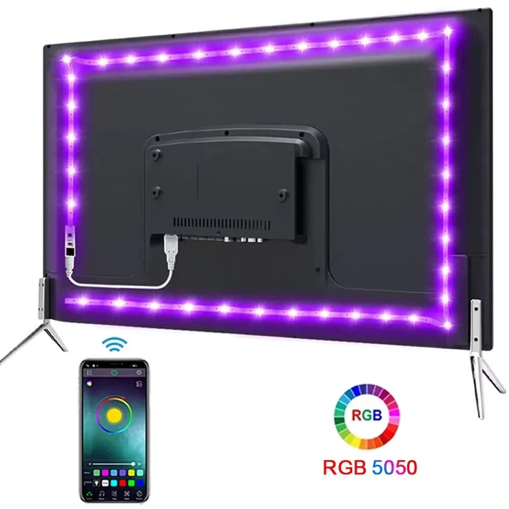 USB Led Strip Lights DC 5V RGB - đánh giá và giá Led Gaming Light Strip