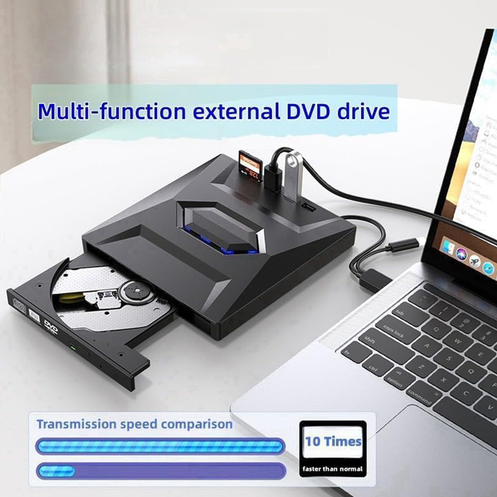 Hot 7-in-1 DVD BD CD Burner US - đánh giá và giá Gaming Console Pc