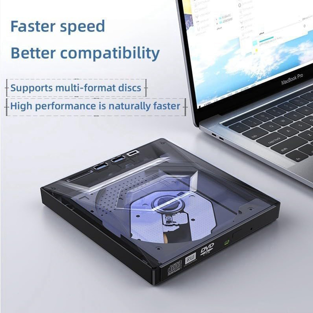 Hot 7-in-1 DVD BD CD Burner US - đánh giá và giá Gaming Console Pc