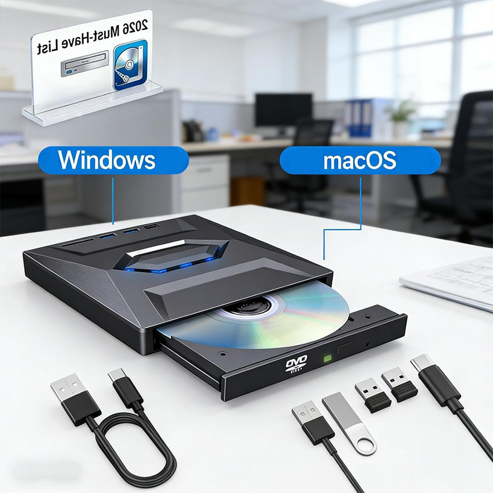 Hot 7-in-1 DVD BD CD Burner US - đánh giá và giá Gaming Console Pc