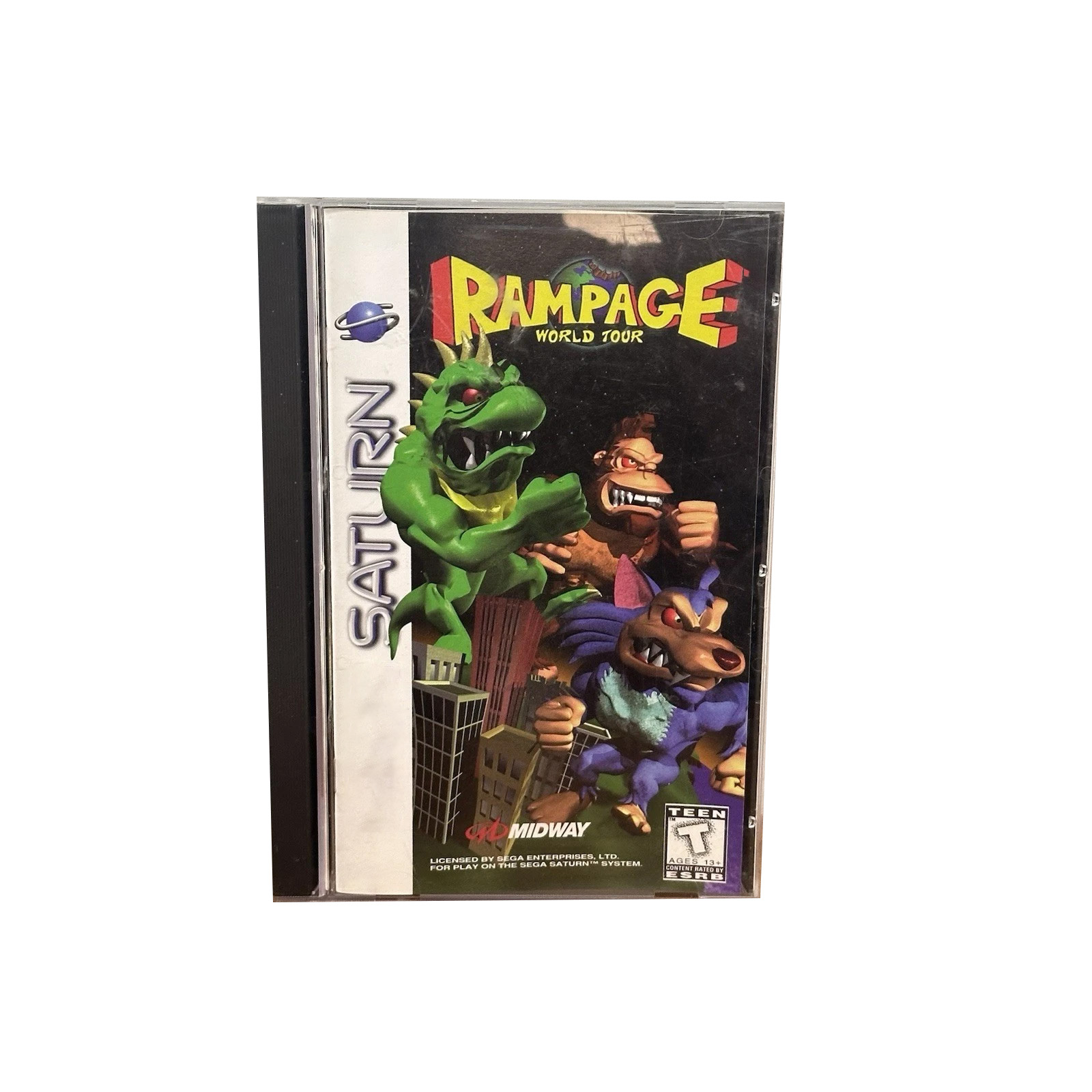 Saturn Copy Disc Game rampage  - đánh giá và giá Gaming Console Retro