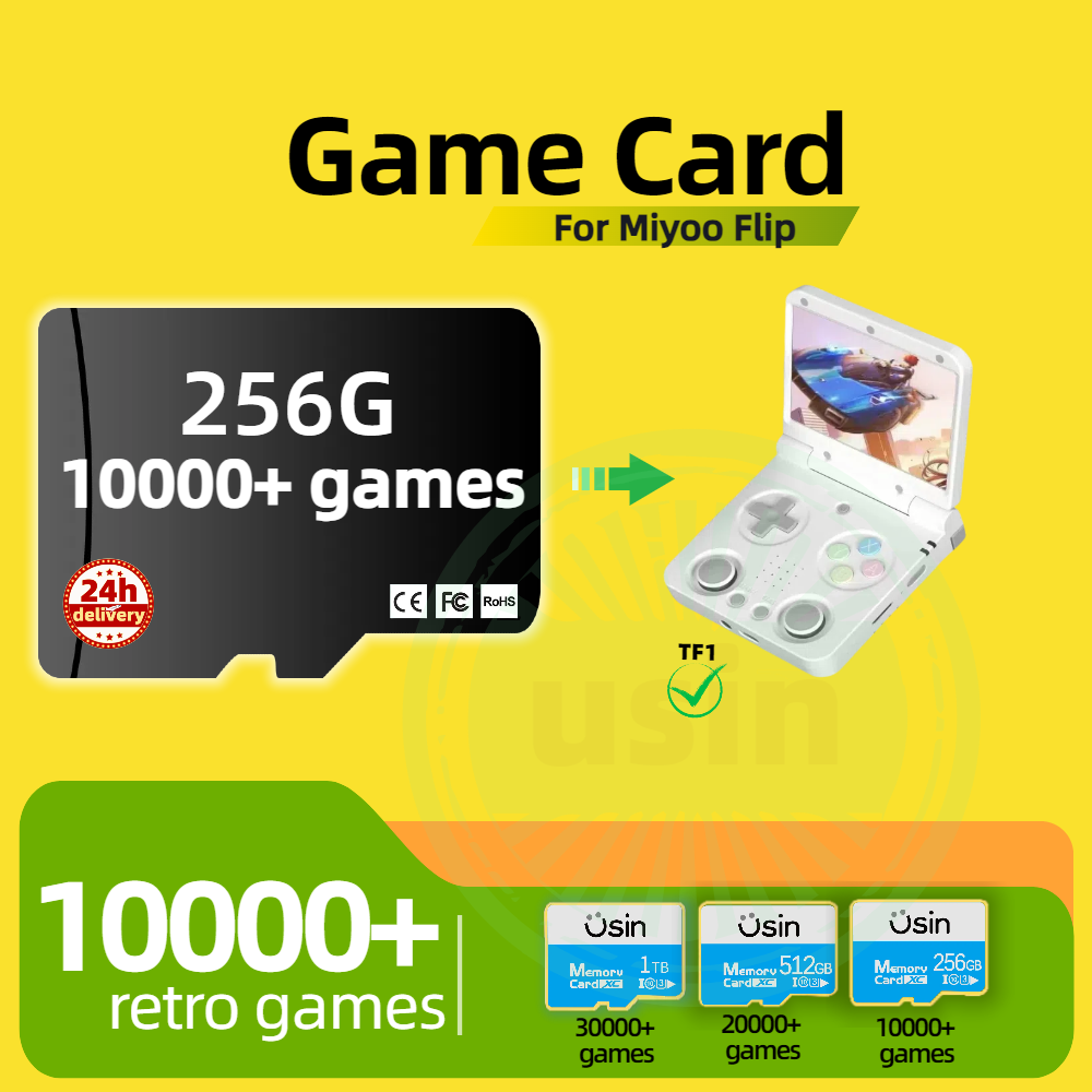 Game Card For Miyoo Flip 30000 - đánh giá và giá Gaming Console Retro