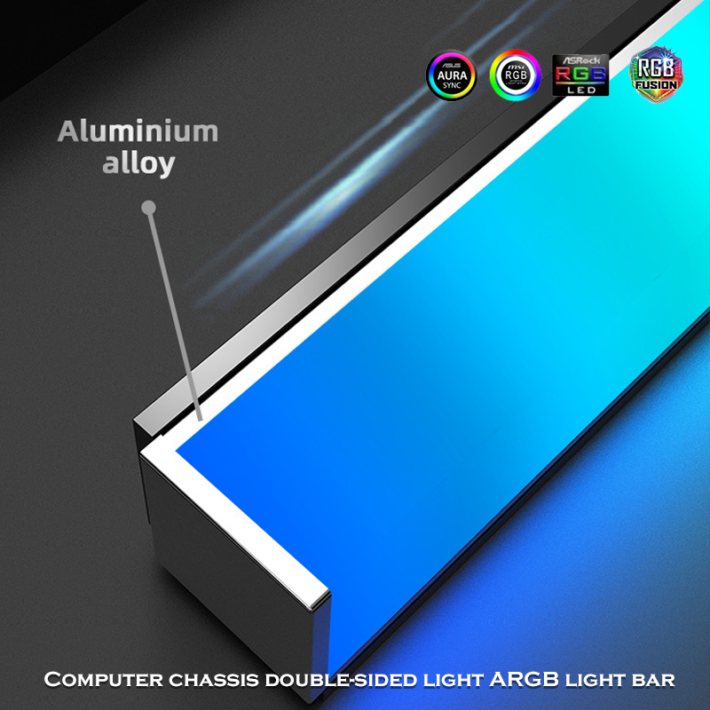 Desktop Computer Cabinet RGB L - đánh giá và giá Led Gaming Light Strip