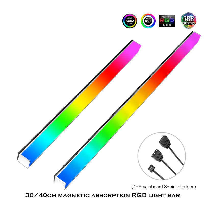 Desktop Computer Cabinet RGB L - đánh giá và giá Led Gaming Light Strip
