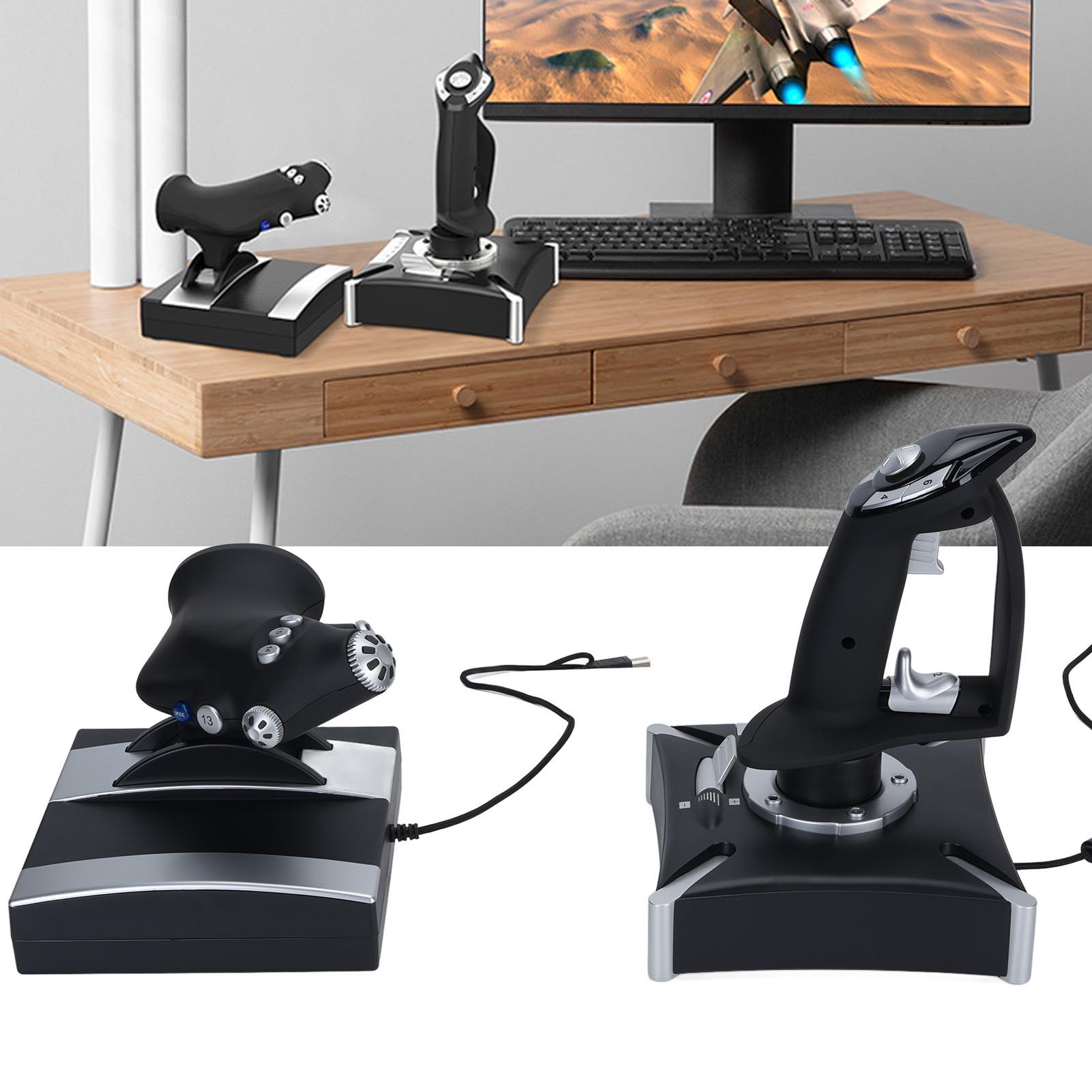 PXN 2119 Pro Joystick Flight S - đánh giá và giá Flight Joystick Sim