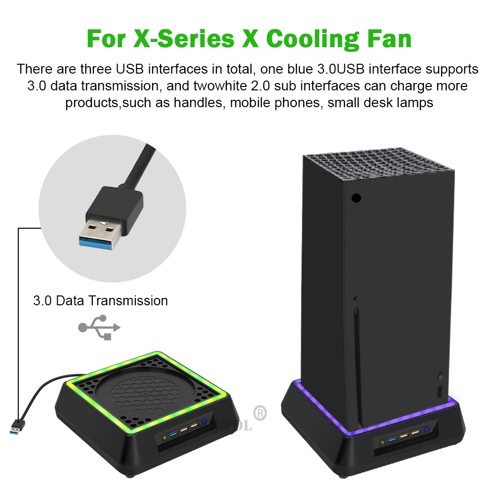 For Xbox Series X Console Cool - đánh giá và giá Console Cooling Fan