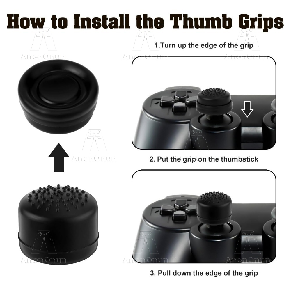 8PCS Thumb Grip Caps Controlle - đánh giá và giá Gaming Console Pc