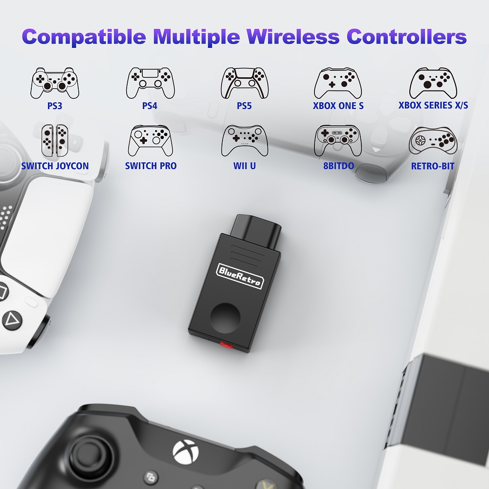 RetroScaler Blueretro Wireless - đánh giá và giá Gaming Console Design
