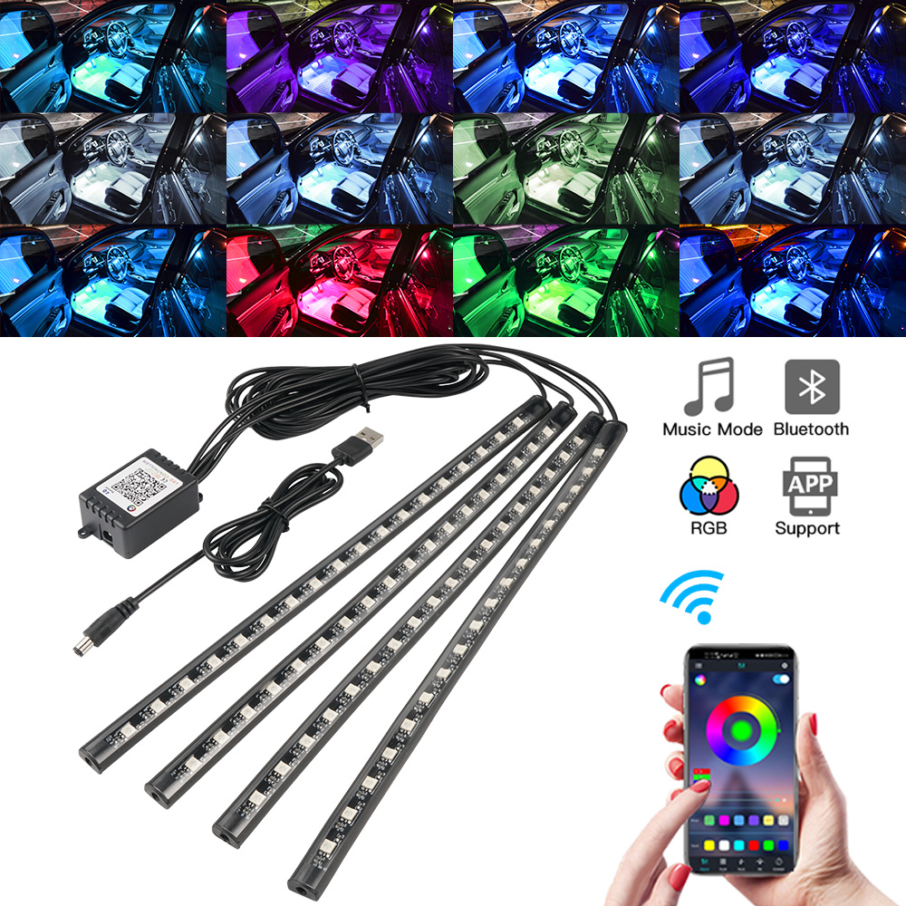 Đèn LED Dây Xe Ô Tô, Trang Trí - đánh giá và giá Led Gaming Light Strip