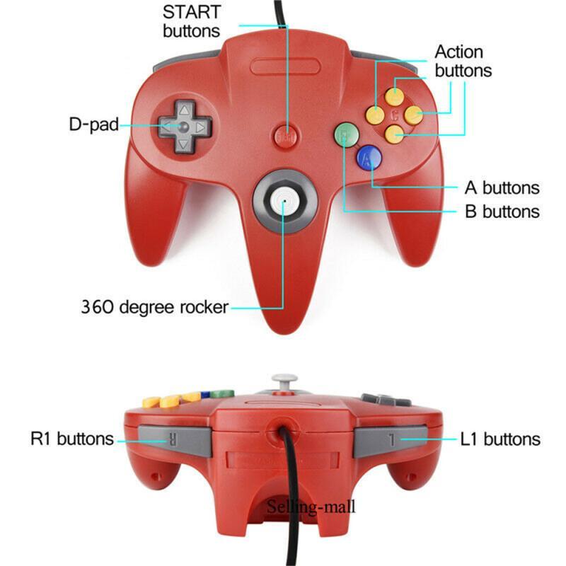 N64 Controller Classic USB Wir - đánh giá và giá Gaming Console Retro