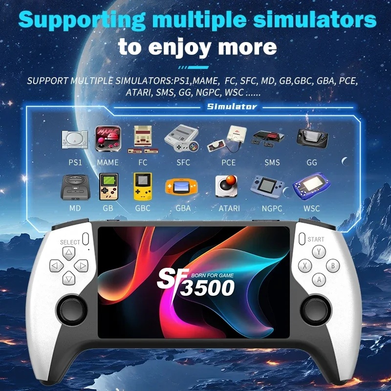 SF3500 Retro Handheld Video Ga - đánh giá và giá Gaming Console Under 5000