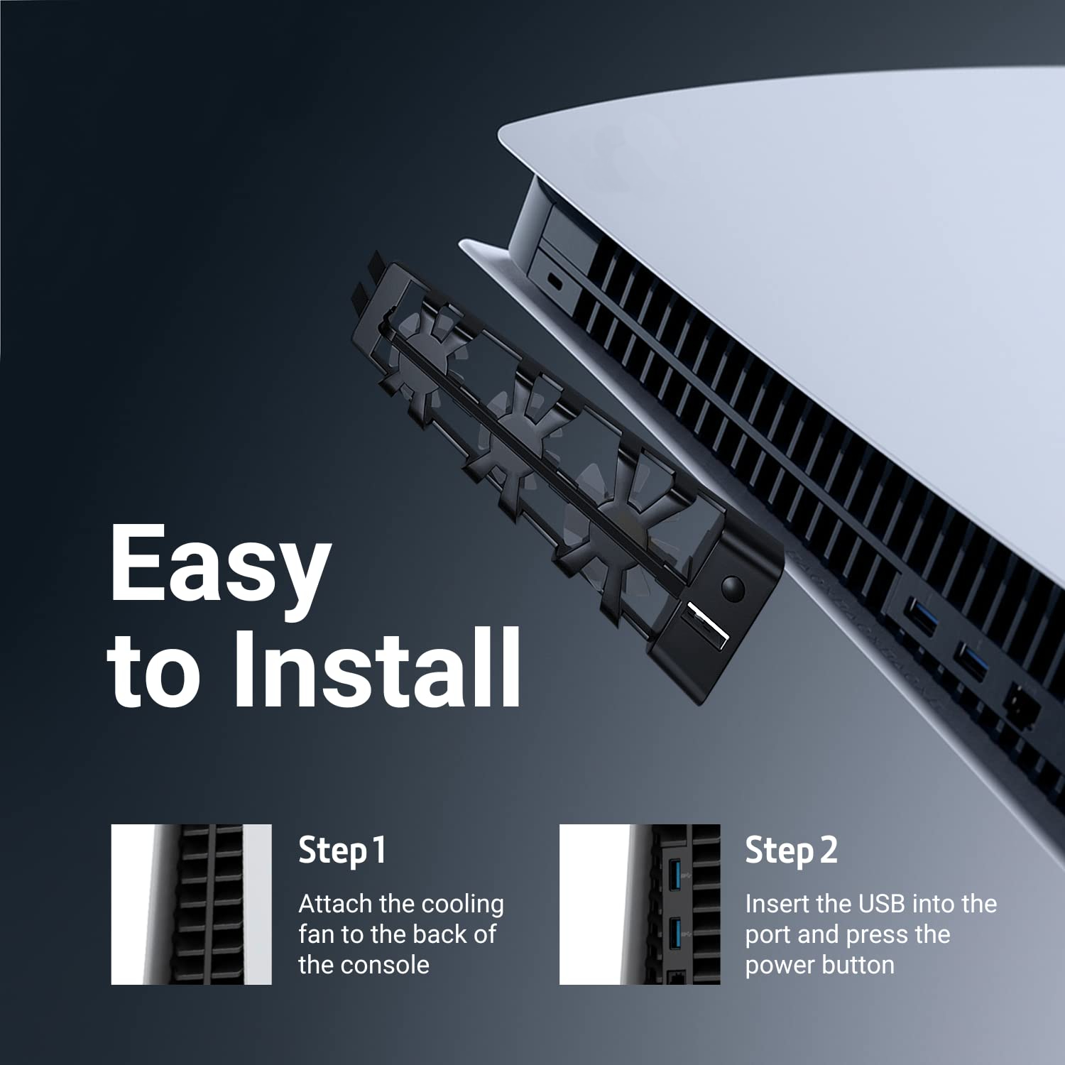 Cooling Fan for PlayStation 5  - đánh giá và giá Console Cooling Fan