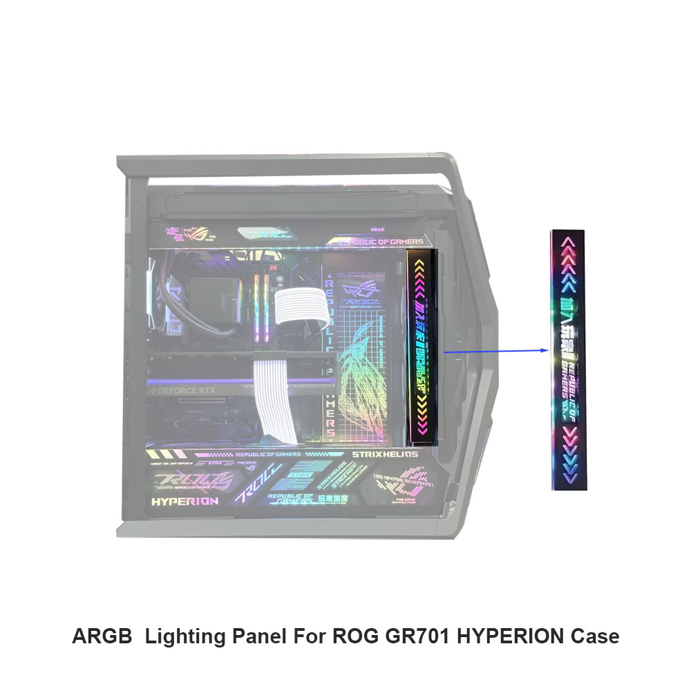 ARGB ROG GR701 HYPERION Chassi - đánh giá và giá Gaming Console Tower