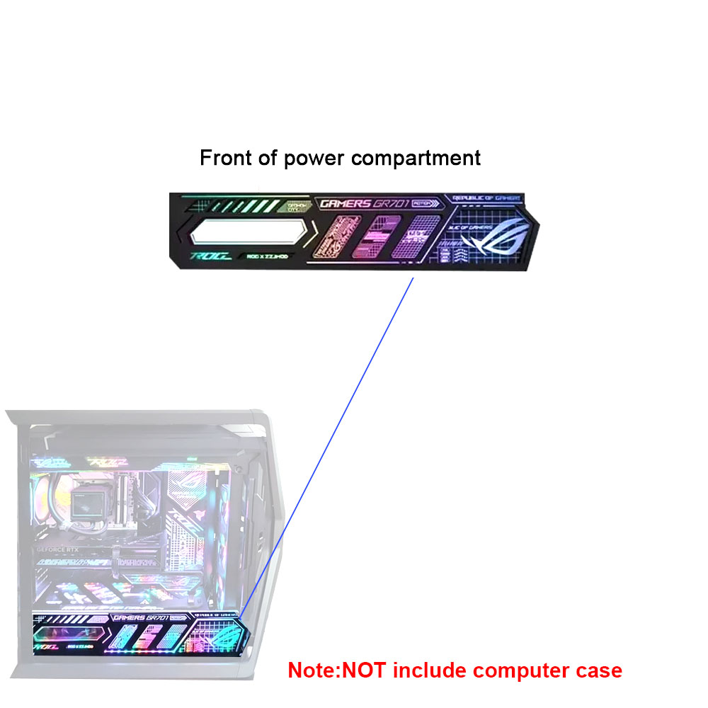 ARGB ROG GR701 HYPERION Chassi - đánh giá và giá Gaming Console Tower