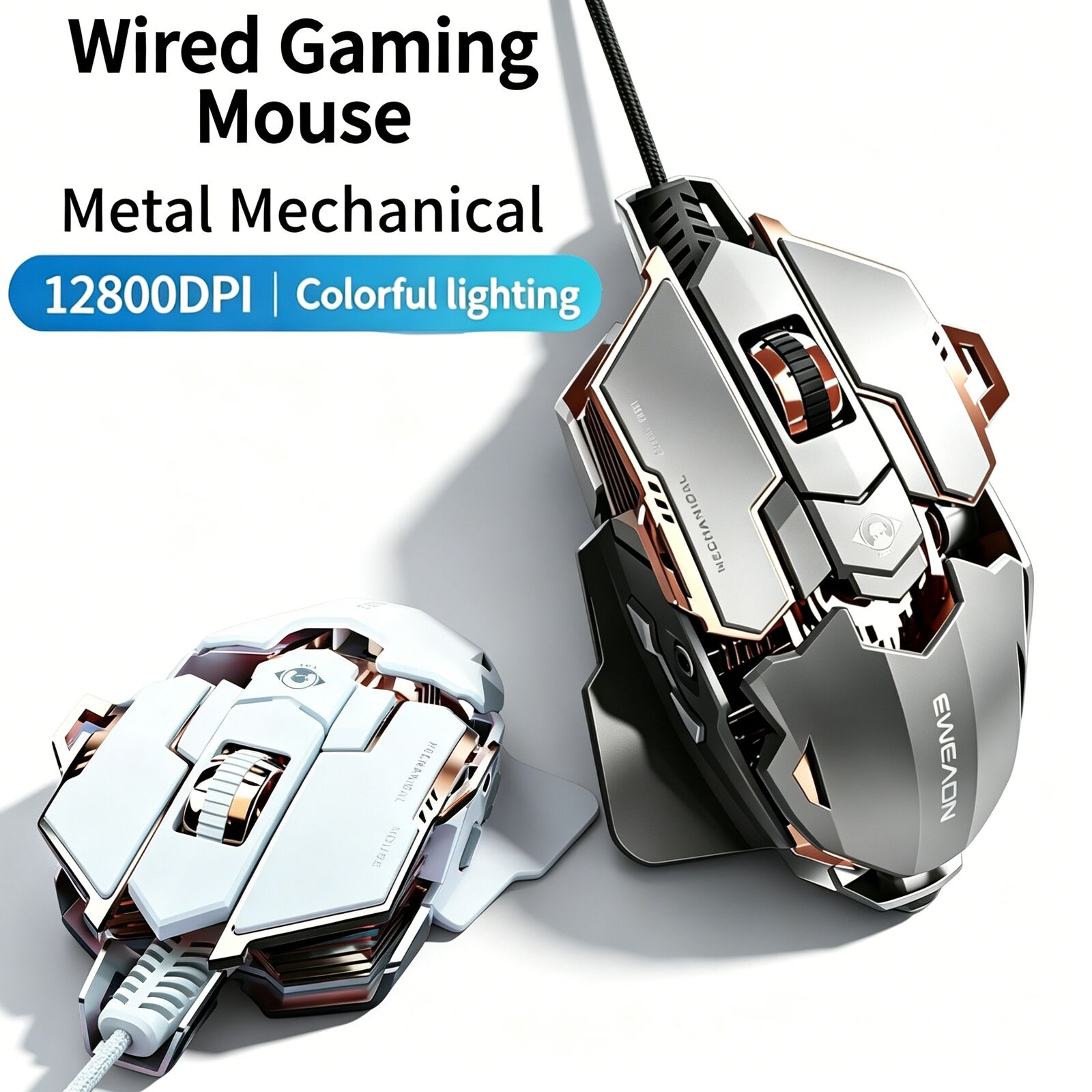 G5 Wired Gaming Mouse Metal Me - đánh giá và giá Gaming Console G5