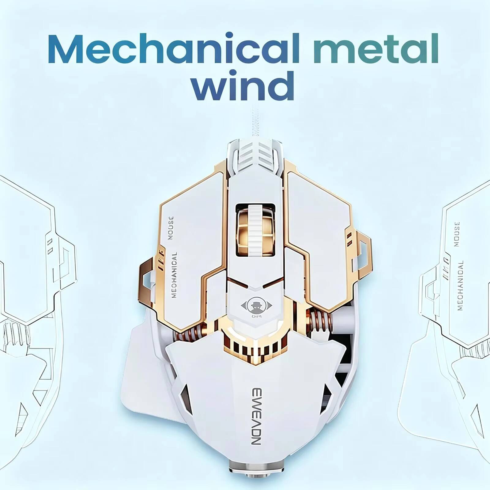 G5 Wired Gaming Mouse Metal Me - đánh giá và giá Gaming Console G5