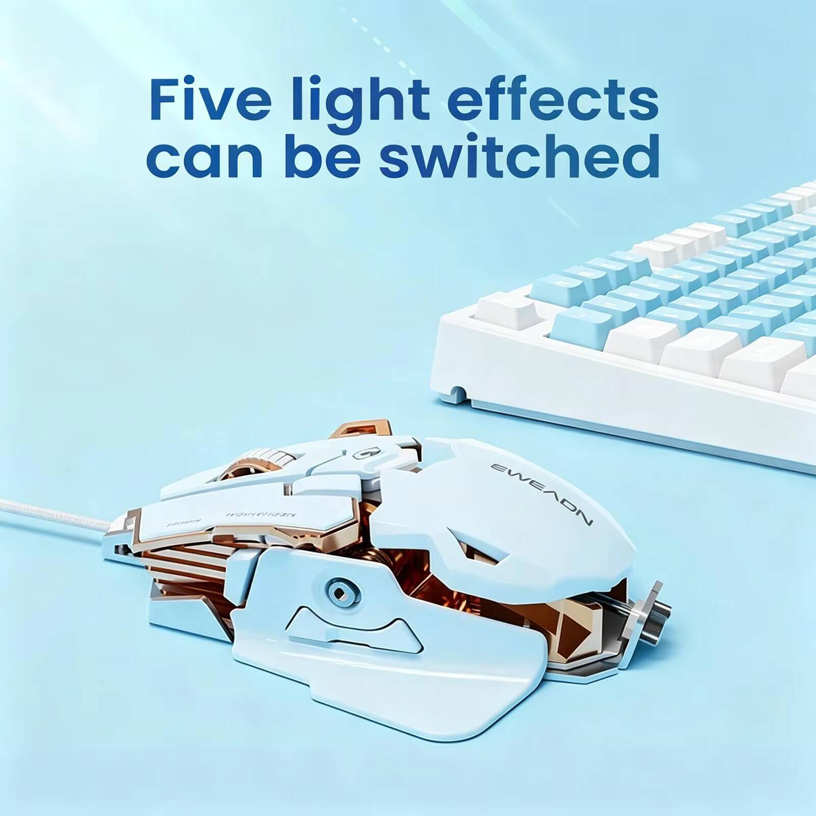 G5 Wired Gaming Mouse Metal Me - đánh giá và giá Gaming Console G5