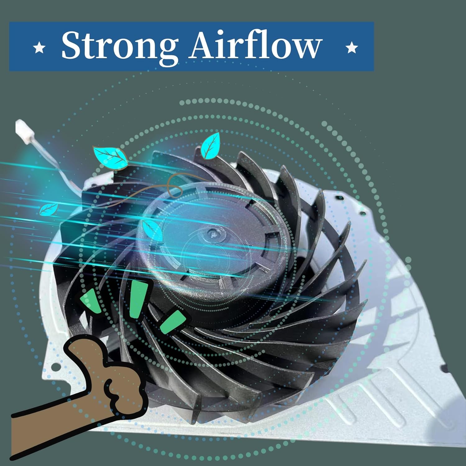 Original Inner Cooling Fan for - đánh giá và giá Gaming Console Design