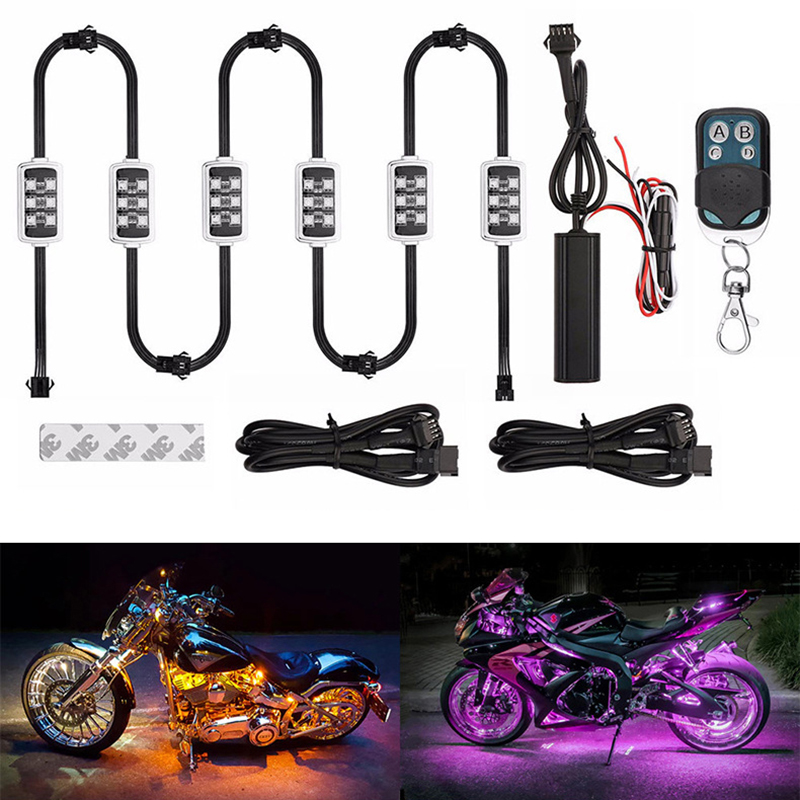 Niscarda Car Motorcycle RGB LE - đánh giá và giá Led Gaming Light Strip