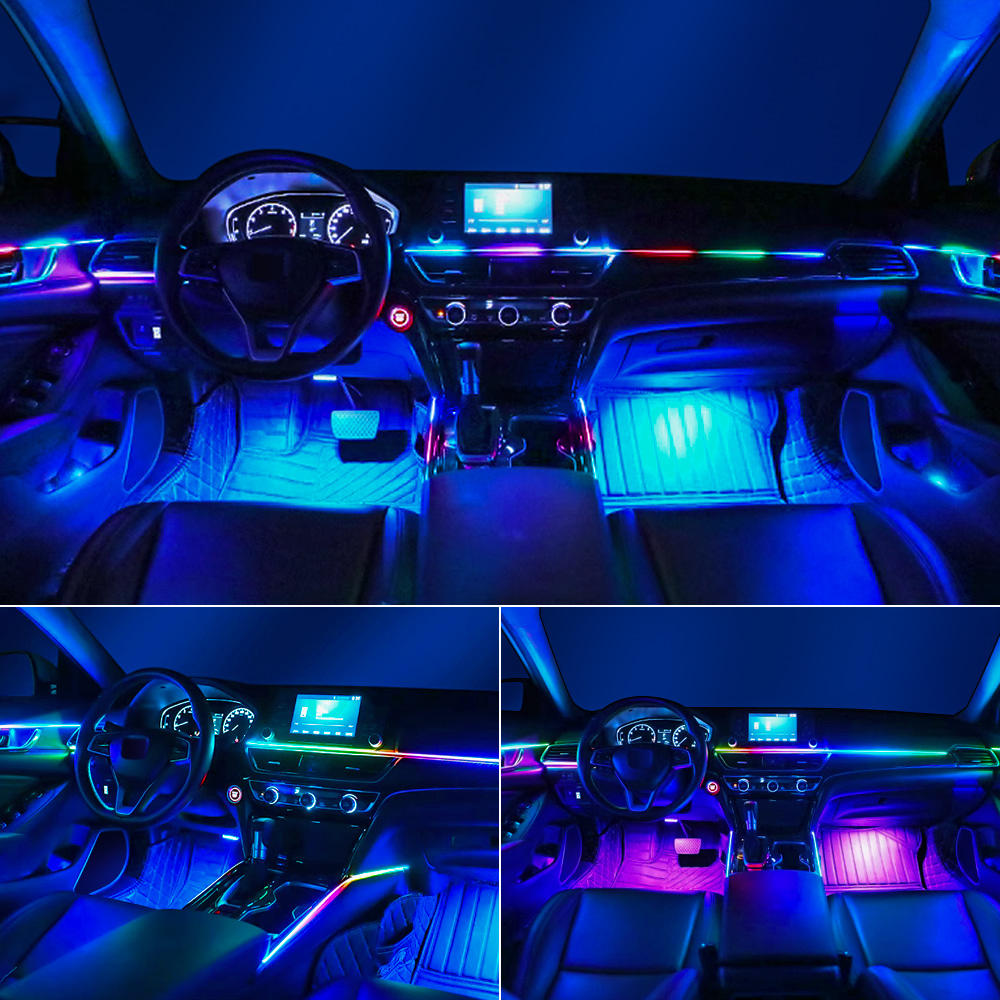 Universal Led Car Ambient Ligh - đánh giá và giá Led Gaming Light Strip