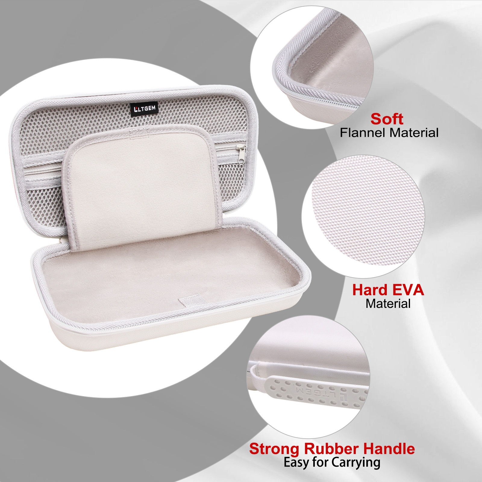 LTGEM Eva Hard Case for Logite - đánh giá và giá Gaming Console Logitech