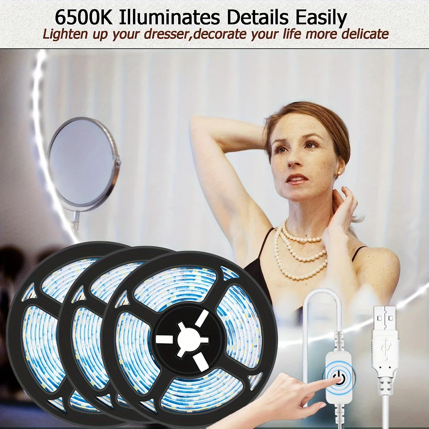 USB LED Strip Lights 5V 2835 S - đánh giá và giá Led Gaming Light Strip